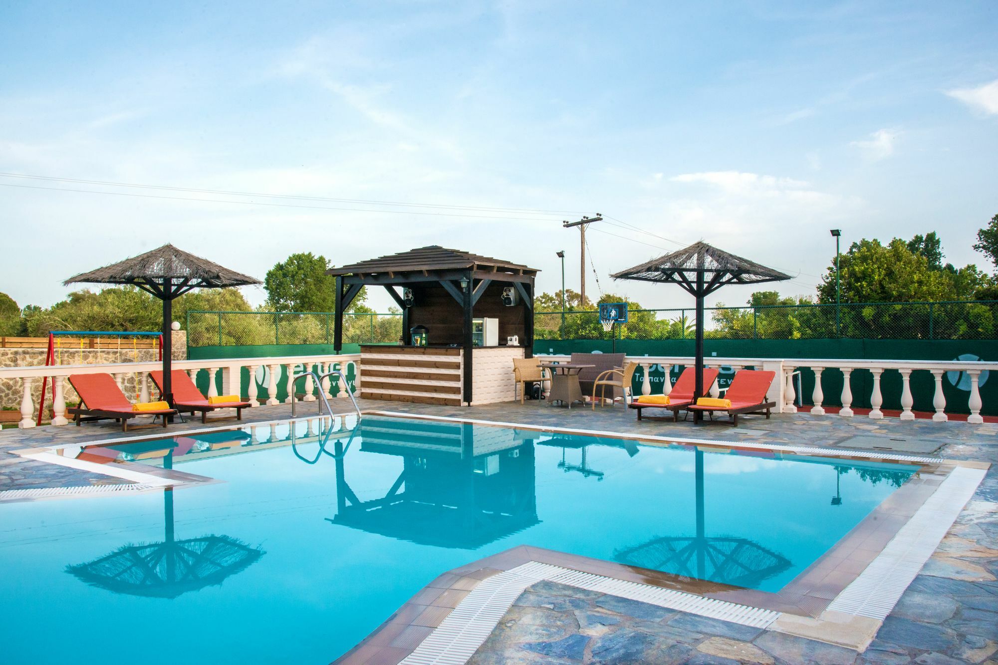 Villa Maxim With Private Pool & Tennis Court Halikúnasz Kültér fotó