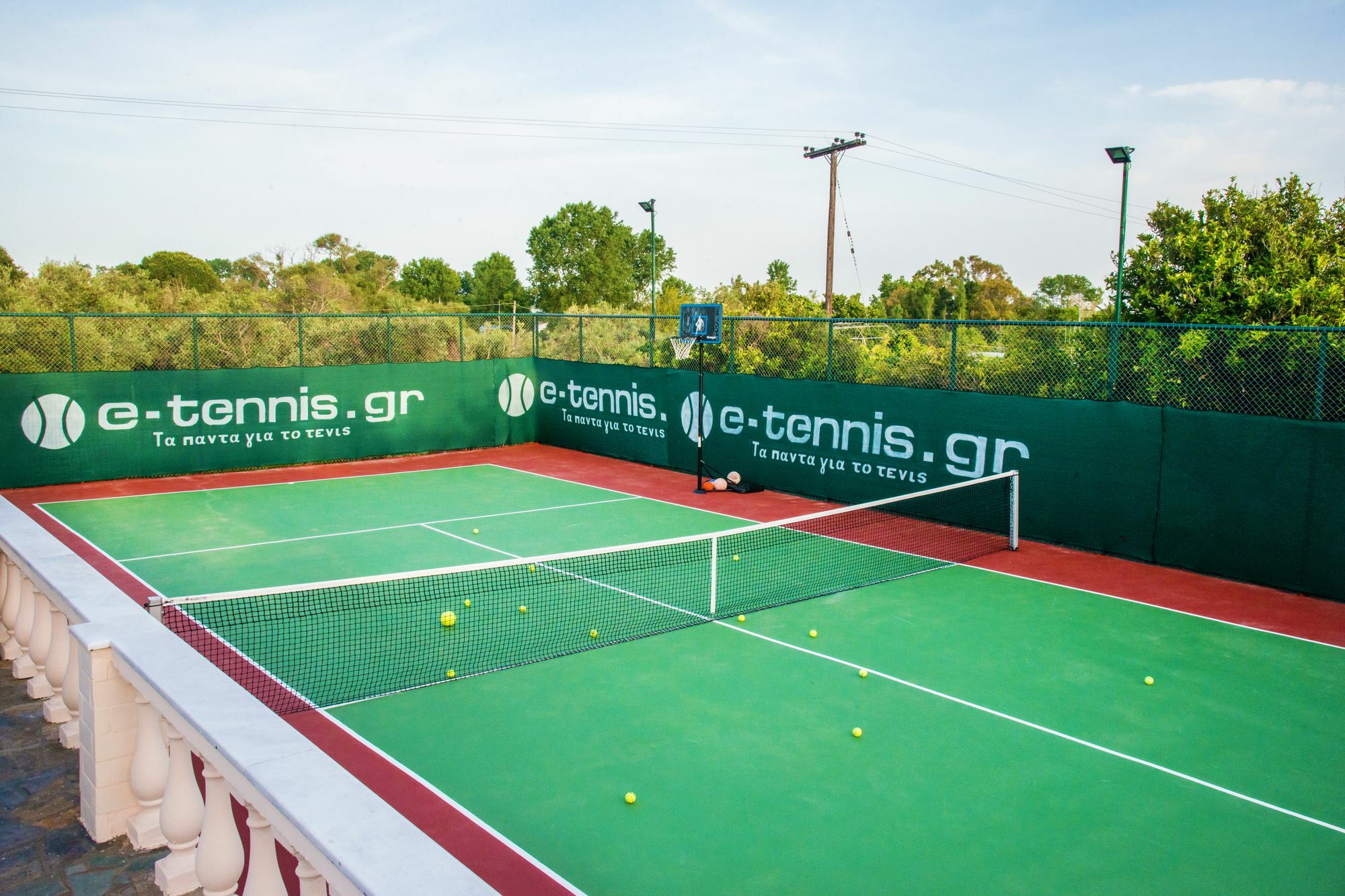 Villa Maxim With Private Pool & Tennis Court Halikúnasz Kültér fotó