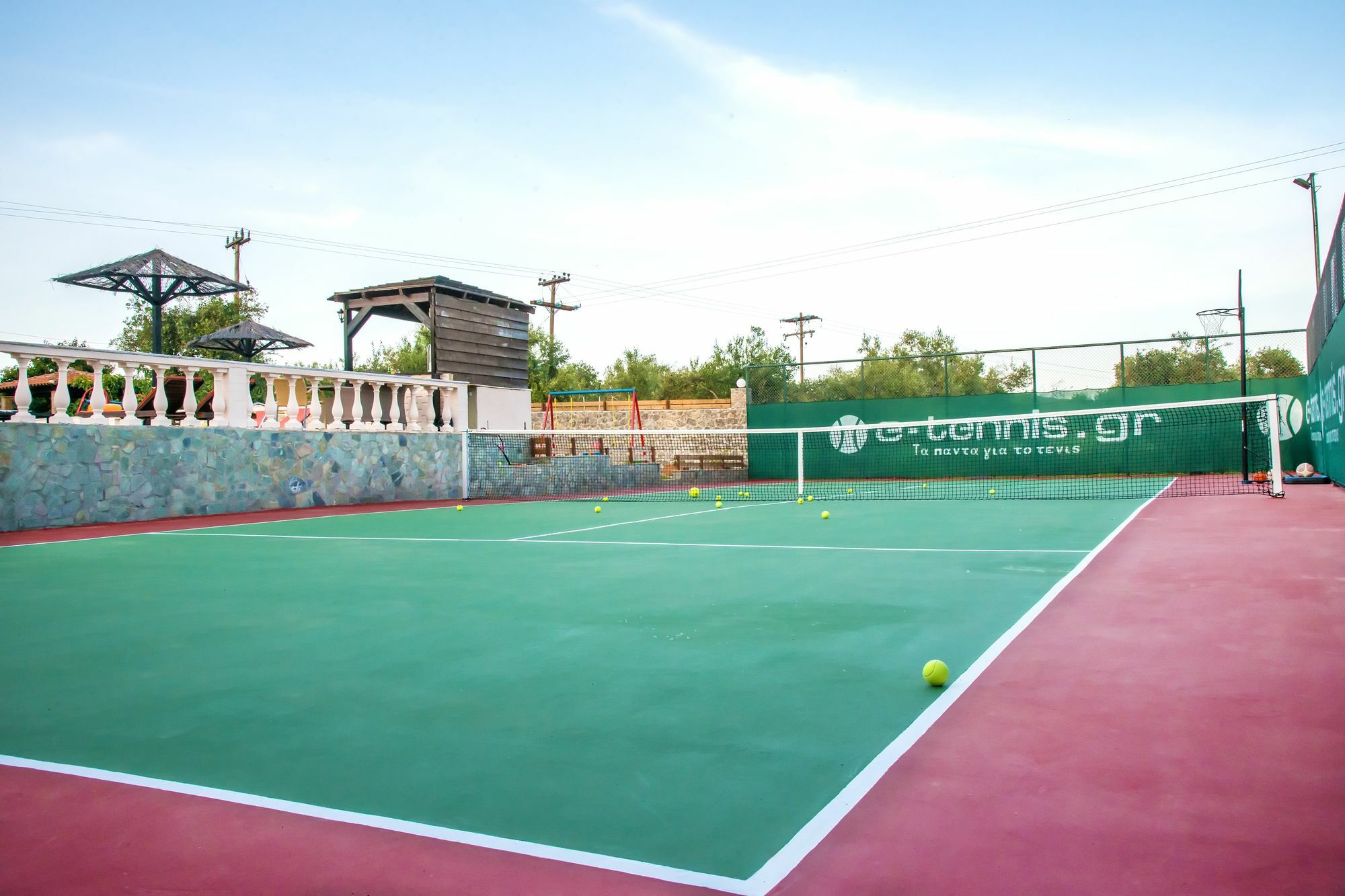 Villa Maxim With Private Pool & Tennis Court Halikúnasz Kültér fotó
